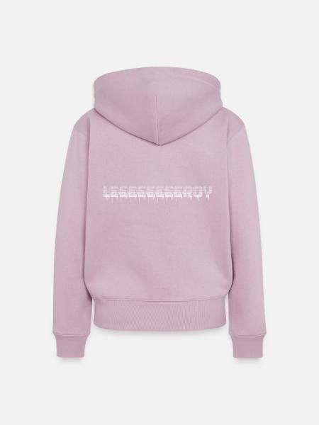 Leeeeeeeroy - Frauen Premium Bio Zip Hoodie - Altrosa