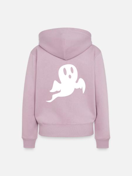 Geist - Frauen Premium Bio Zip Hoodie - Altrosa