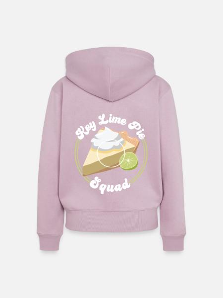 Key Lime Pie Squad - Frauen Premium Bio Zip Hoodie - Altrosa