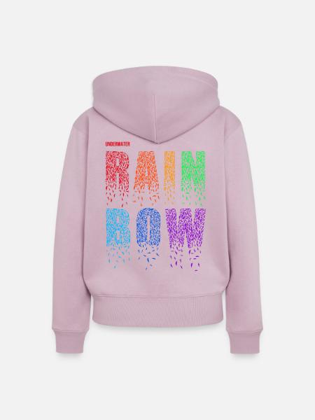 Shrimps - Rainbow - Frauen Premium Bio Zip Hoodie - Altrosa