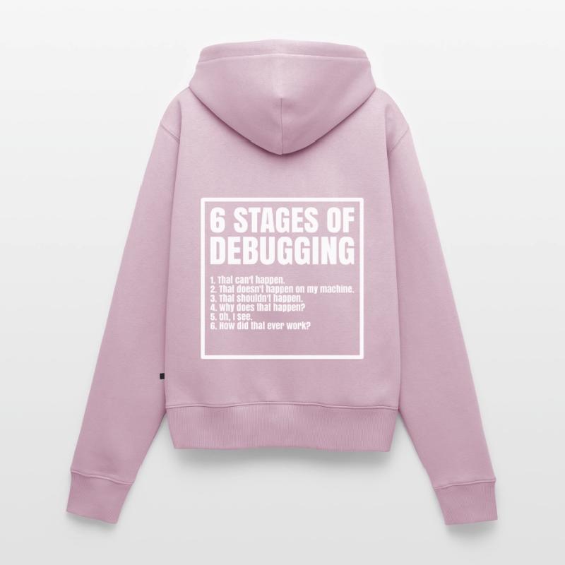 Computer Science Programmer Coder C++ Html Women's Premium Organic Zip Hoodie