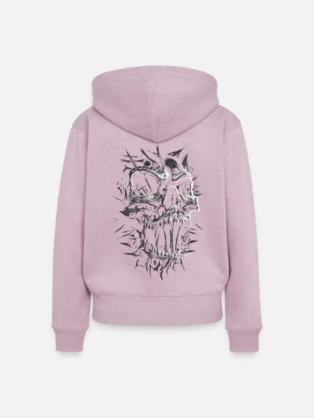 23F 0017 bk - Frauen Premium Bio Zip Hoodie - Altrosa