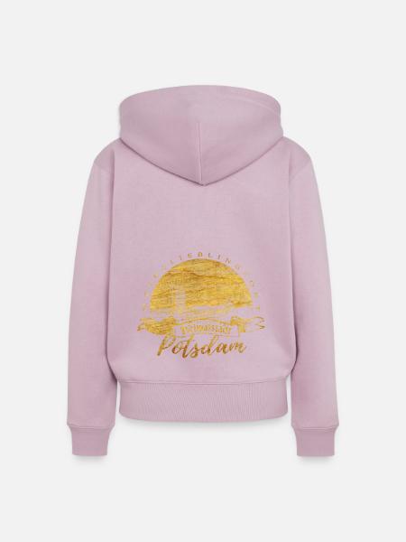 Potsdam - Frauen Premium Bio Zip Hoodie - Altrosa