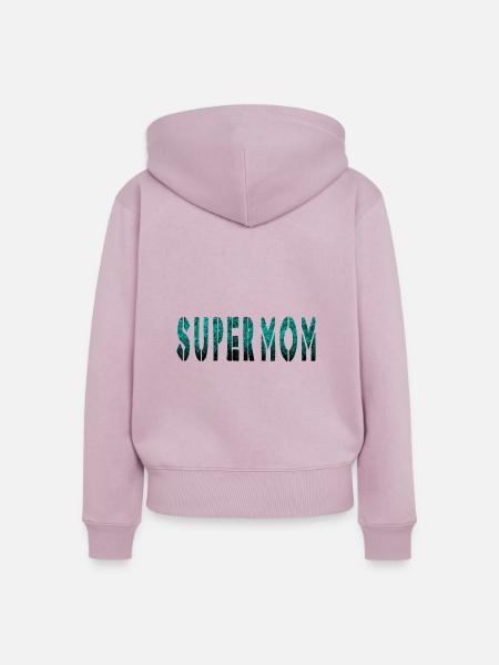 Mothers day - Frauen Premium Bio Zip Hoodie - Altrosa