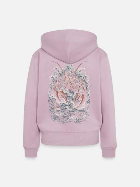 Hummerfänger Hummerfischer - Frauen Premium Bio Zip Hoodie - Altrosa