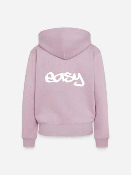 easy - Frauen Premium Bio Zip Hoodie - Altrosa