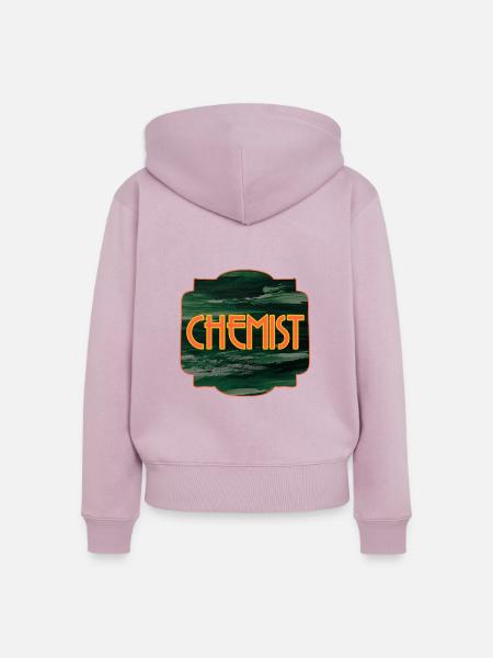 Chemiker - Frauen Premium Bio Zip Hoodie - Altrosa