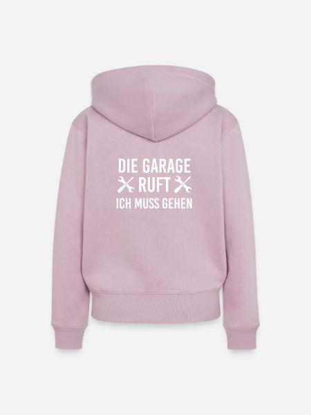 auto - Frauen Premium Bio Zip Hoodie - Altrosa
