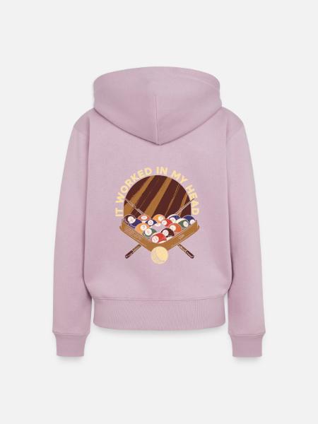 Billard Poolbillard - Frauen Premium Bio Zip Hoodie - Altrosa