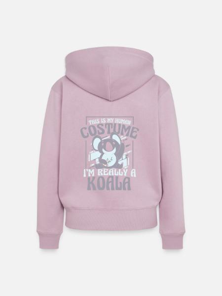 Koala Koalas Koalabär Tier - Frauen Premium Bio Zip Hoodie - Altrosa