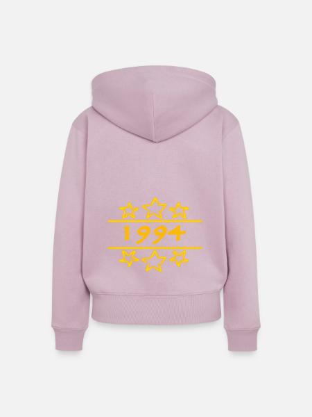 1994 1994 - Frauen Premium Bio Zip Hoodie - Altrosa