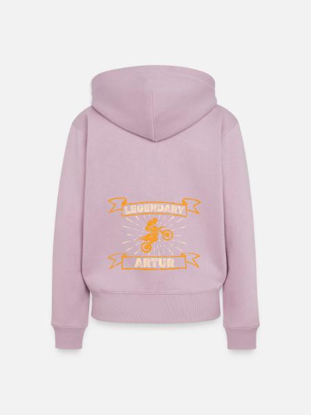 Geschenk für Artur - Frauen Premium Bio Zip Hoodie - Altrosa