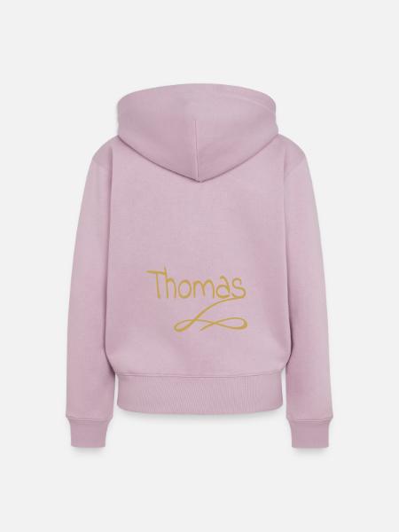 Geschenk für thomas - Frauen Premium Bio Zip Hoodie - Altrosa
