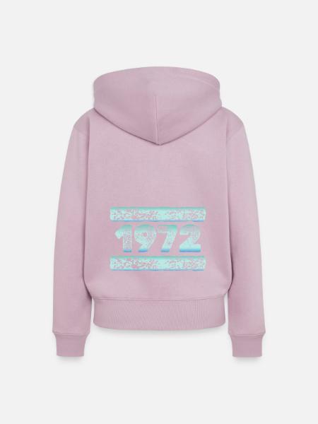 Jahr 1972 - Frauen Premium Bio Zip Hoodie - Altrosa
