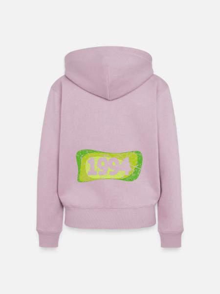 Retro Kratzer 1994 - Frauen Premium Bio Zip Hoodie - Altrosa