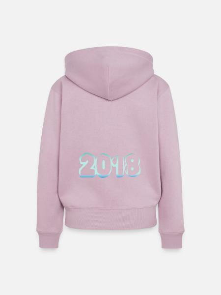 Eisberg 2018 - Frauen Premium Bio Zip Hoodie - Altrosa