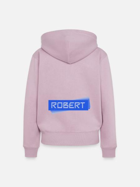 Geschenk für Robert - Frauen Premium Bio Zip Hoodie - Altrosa