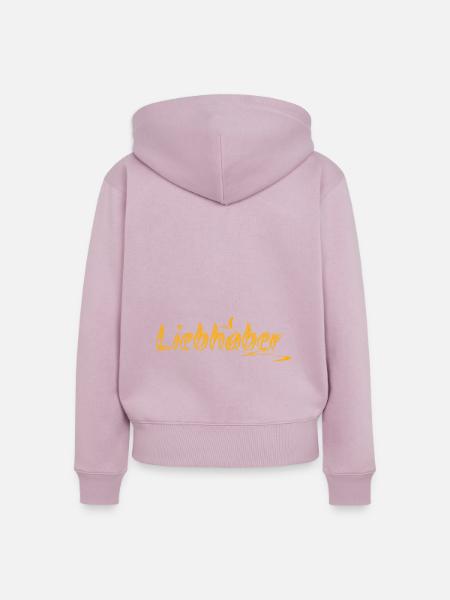 Geschenkidee Liebhaber - Frauen Premium Bio Zip Hoodie - Altrosa