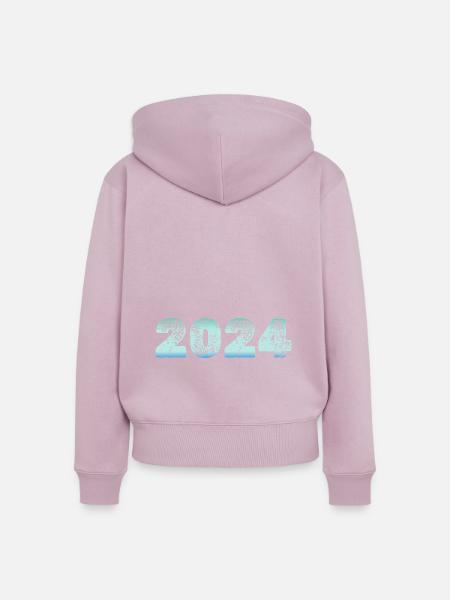 Cold 2024 - Frauen Premium Bio Zip Hoodie - Altrosa
