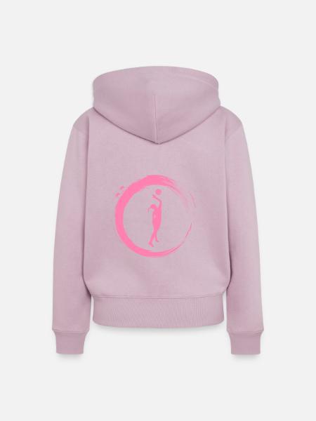 Beachvolleyball - Frauen Premium Bio Zip Hoodie - Altrosa