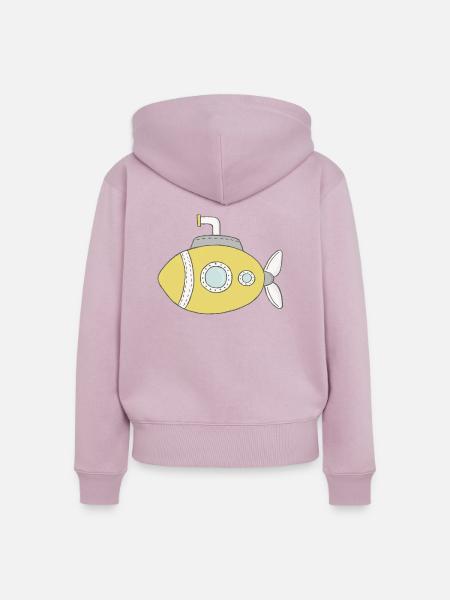 U-Boot - Frauen Premium Bio Zip Hoodie - Altrosa