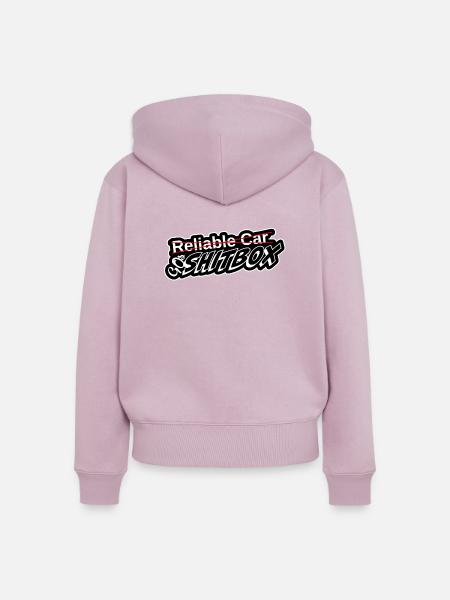 Reliable Car 90s - Frauen Premium Bio Zip Hoodie - Altrosa