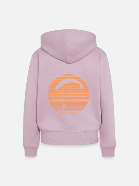 Paragliding - Frauen Premium Bio Zip Hoodie - Altrosa