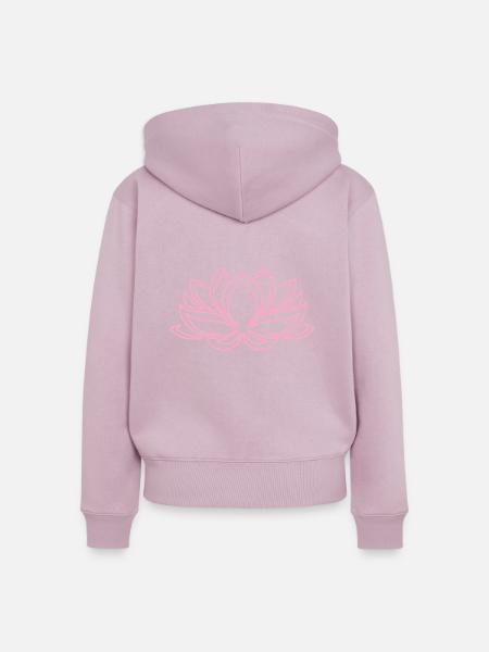 Lotusblüte - Frauen Premium Bio Zip Hoodie - Altrosa