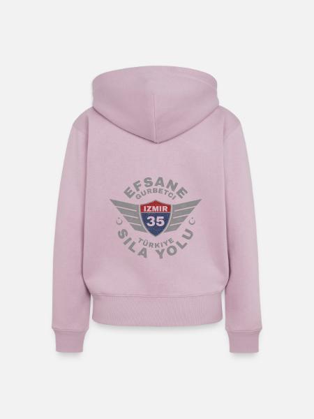 Izmir - Frauen Premium Bio Zip Hoodie - Altrosa