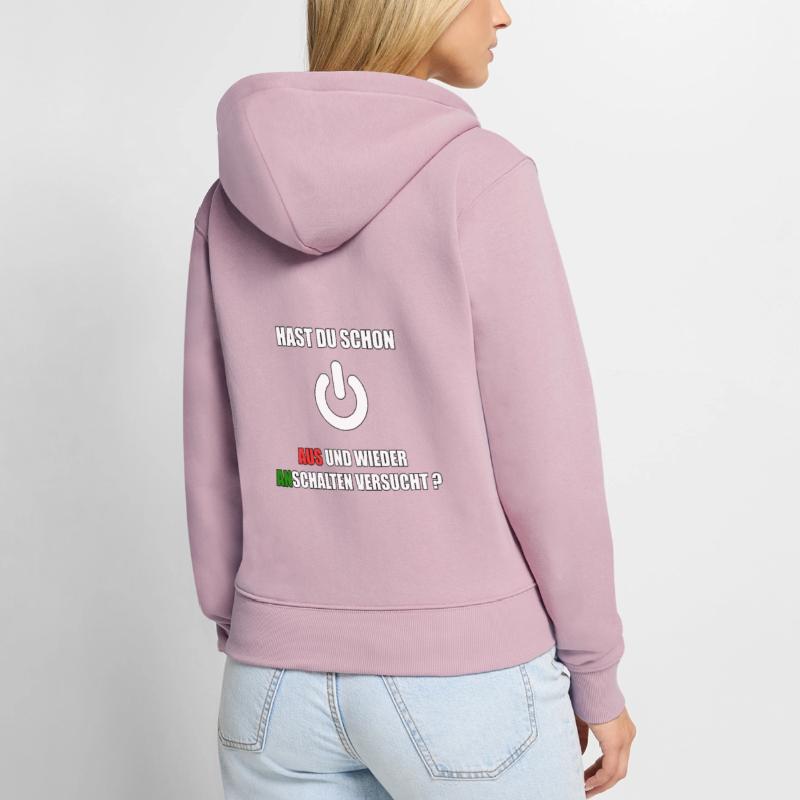 Funny Computer Science Student Coder Programmer Women's Premium Organic Zip Hoodie