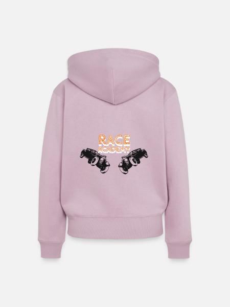 Race Academy - Frauen Premium Bio Zip Hoodie - Altrosa