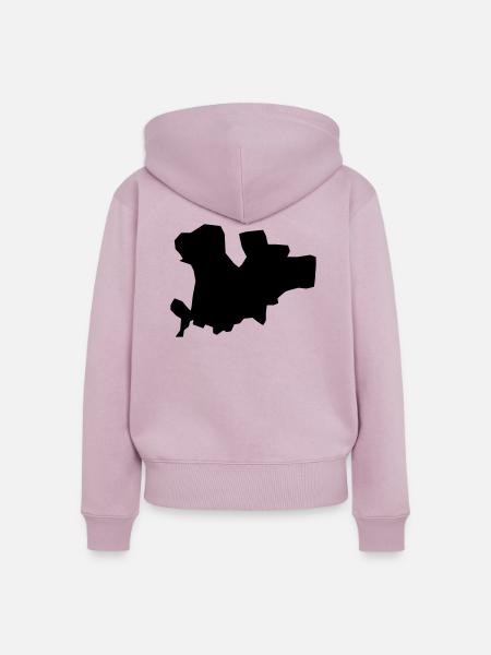 Mykonos - Frauen Premium Bio Zip Hoodie - Altrosa