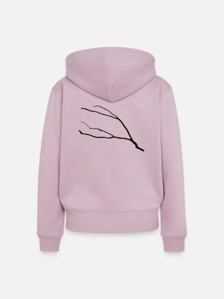 Der Ast - Frauen Premium Bio Zip Hoodie - Altrosa