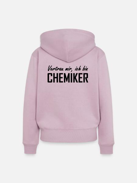 Chemiker - Frauen Premium Bio Zip Hoodie - Altrosa
