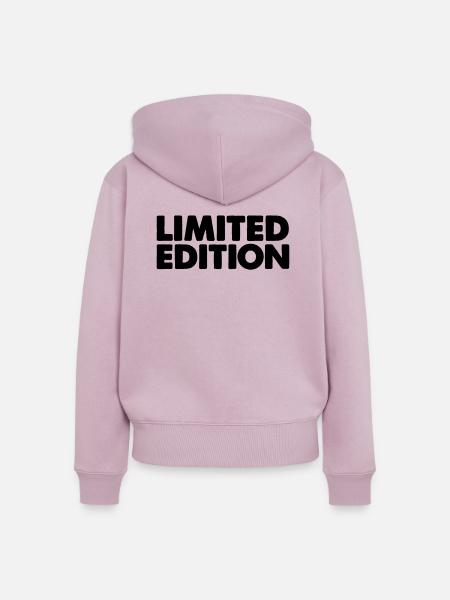 limited edition 01 - Frauen Premium Bio Zip Hoodie - Altrosa