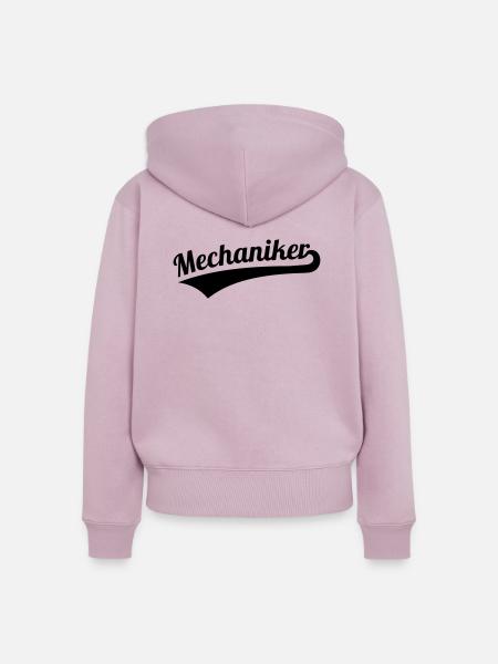 Mechaniker - Frauen Premium Bio Zip Hoodie - Altrosa