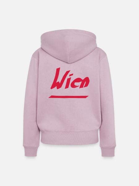WIEN - Frauen Premium Bio Zip Hoodie - Altrosa