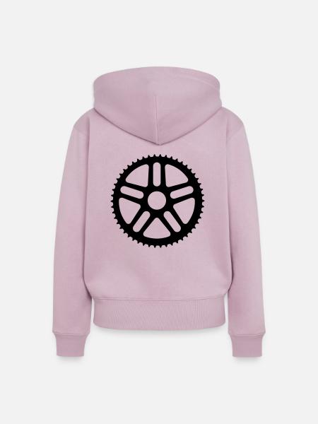 Ausrüstung - Frauen Premium Bio Zip Hoodie - Altrosa