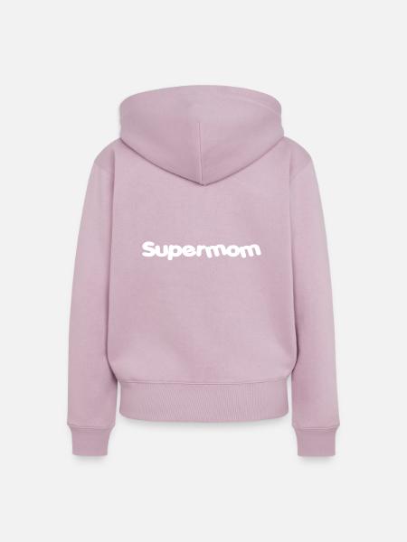 Supermom - Frauen Premium Bio Zip Hoodie - Altrosa