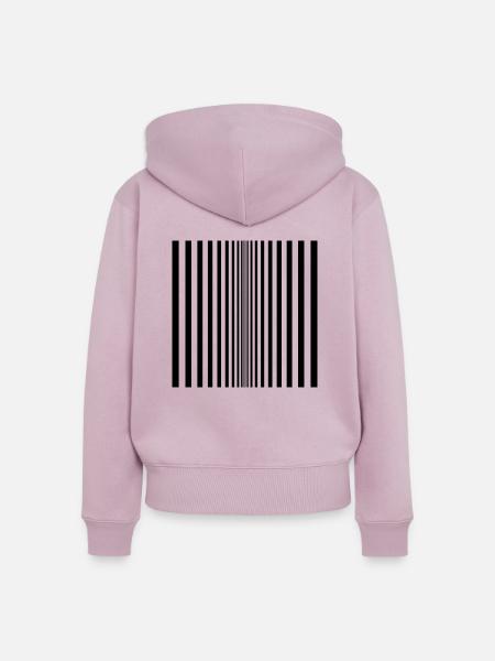 Can you hear it? - Frauen Premium Bio Zip Hoodie - Altrosa
