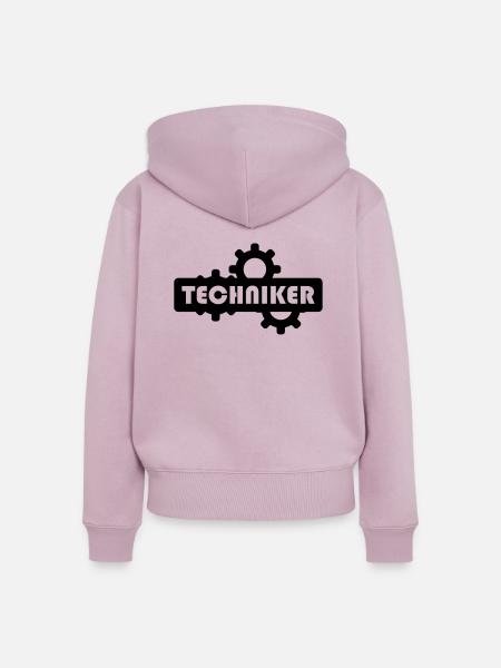 techniker - Frauen Premium Bio Zip Hoodie - Altrosa