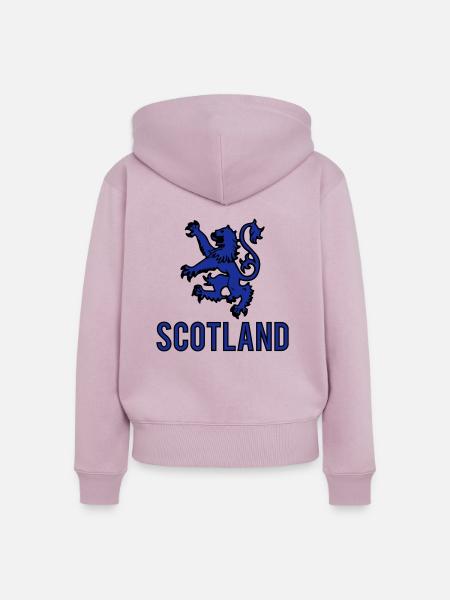 scotland_001 - Frauen Premium Bio Zip Hoodie - Altrosa