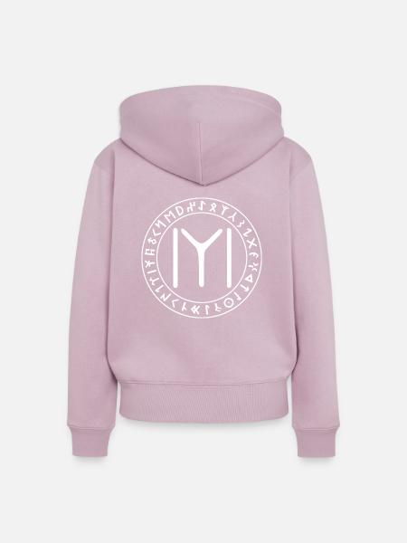 Kayı boyu - Frauen Premium Bio Zip Hoodie - Altrosa