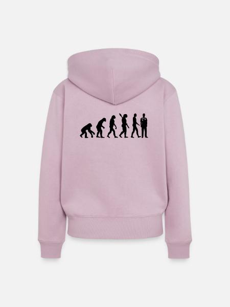 Krankenpfleger - Frauen Premium Bio Zip Hoodie - Altrosa