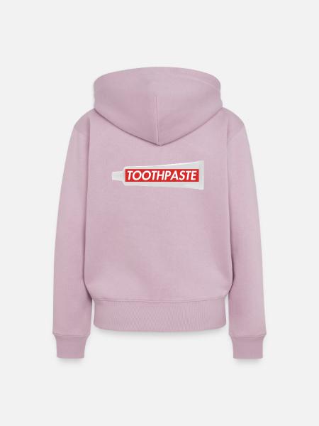 Zahnpasta Toothpaste Skater Shirt - Frauen Premium Bio Zip Hoodie - Altrosa