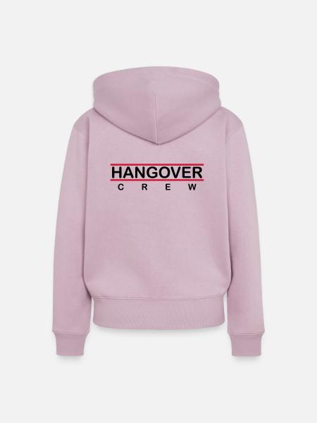 hangover 101 2c - Frauen Premium Bio Zip Hoodie - Altrosa