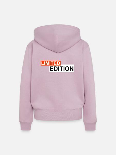 LIMITED EDITION - Frauen Premium Bio Zip Hoodie - Altrosa