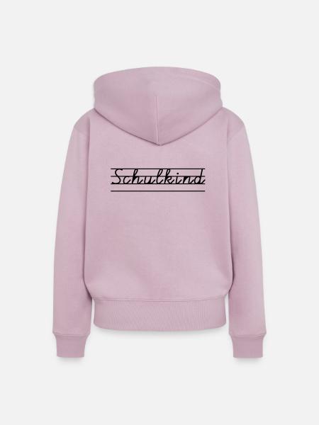 Endlich ABC Schütze - Frauen Premium Bio Zip Hoodie - Altrosa