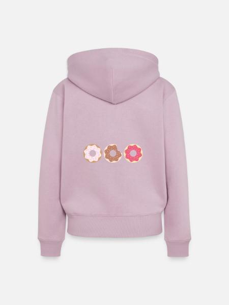 Tripple Donuts Donut Donut - Frauen Premium Bio Zip Hoodie - Altrosa