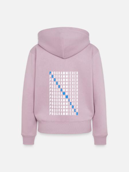 Programmierer - Frauen Premium Bio Zip Hoodie - Altrosa